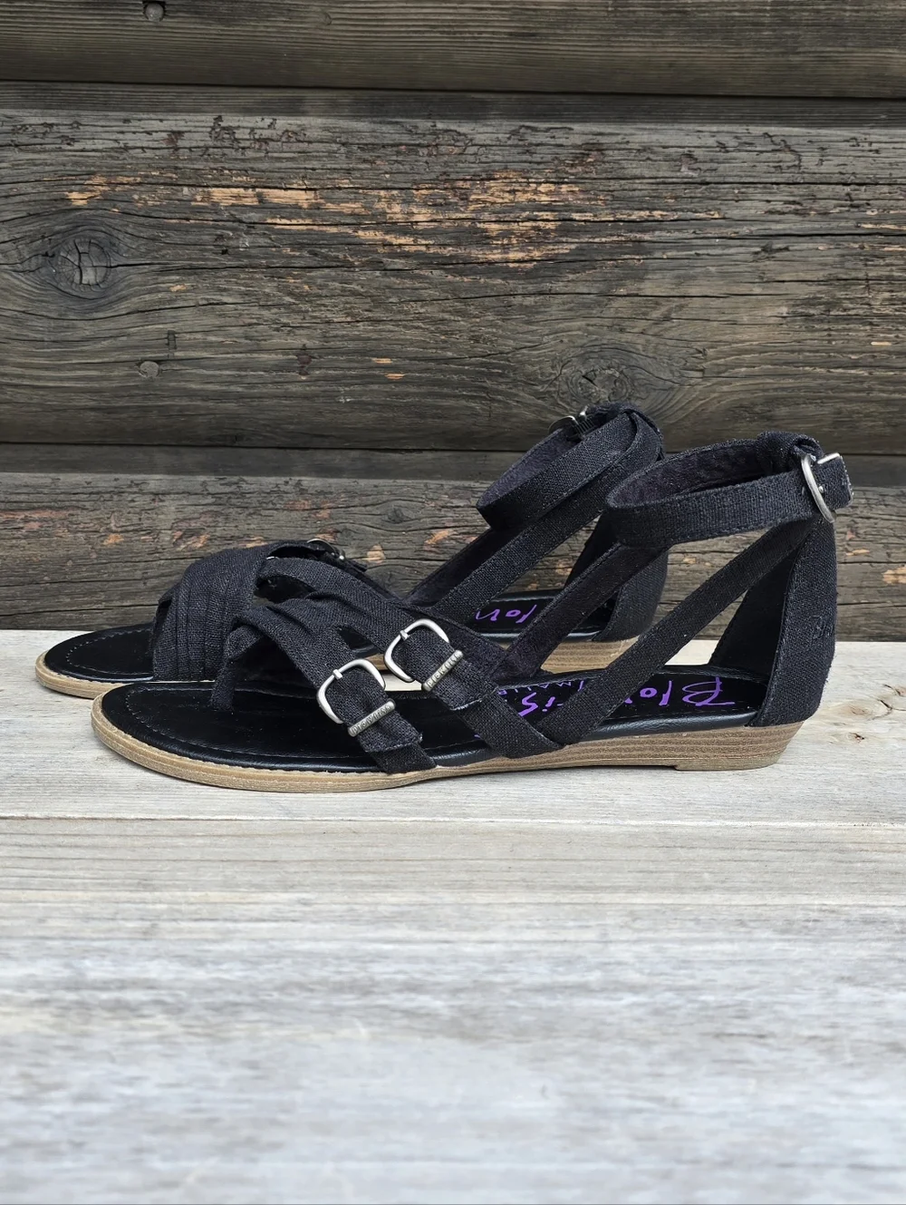 Blowfish Malibu Y2K California Boho Revival Gladiator Style Sandals 10M